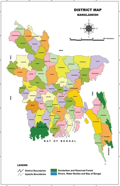 Bangladesh Map